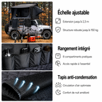 Tente de toit voiture 4 places