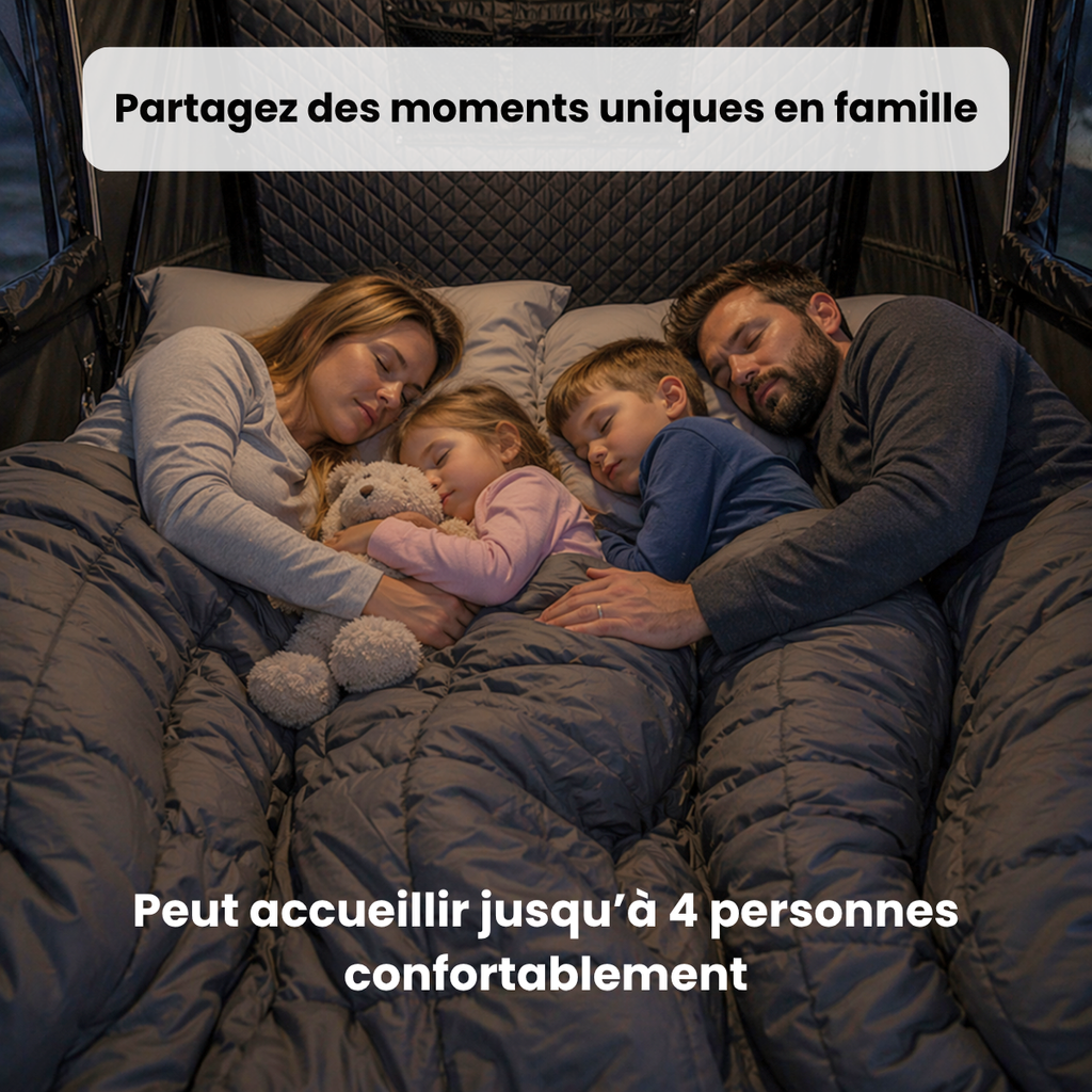 Tente de toit voiture 4 places